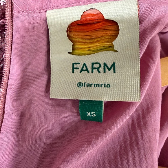 Farm Rio Pink Heart Sequin Dress - Picture 4 of 6